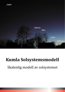 Kumla Solsystemsmodell