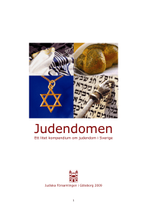 Judendomen - Judiska Församlingen i Göteborg