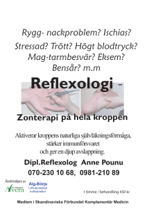 Reflexologi - Karesuando.se
