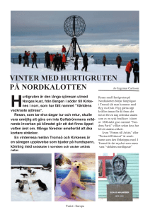 Vinterresa med Hurtigruten