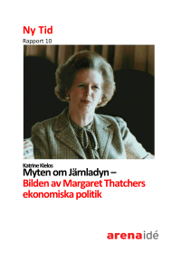 Katrine Kielos - Myten om Järnladyn, Ny Tid rapport 10