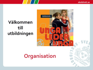 Presentationsmall Röd organisationsledare