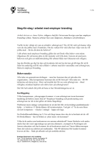 Steg-för-steg i arbetet med employer branding Behovsanalys