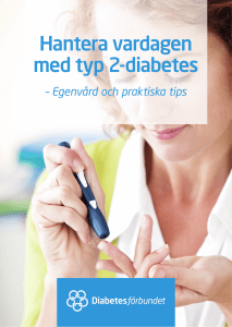 Hantera vardagen med typ 2-diabetes