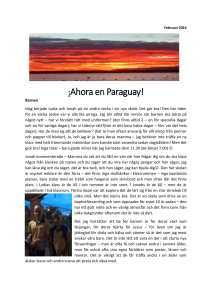¡Ahora en Paraguay!