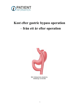 kost efter operation kost efter operation