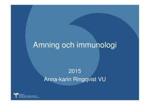(Microsoft PowerPoint - Amning immunologi 2015 [Kompatibilitetsl