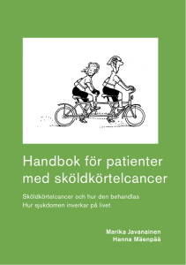 Handbok för patienter med sköldkörtelcancer