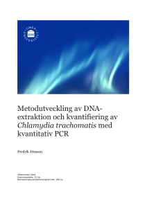 Metodutveckling av DNA- extraktion och kvantifiering