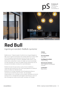 Red Bull - pS Arkitektur