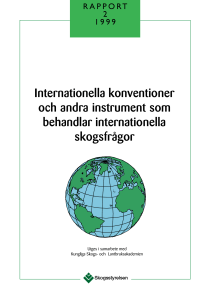 Internationella konventioner och andra instrument som