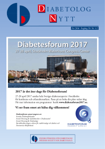 Diabetesforum 2017