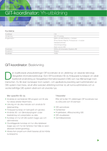 GIT-koordinator: Yh-utbildning - Ocellus Information Systems AB
