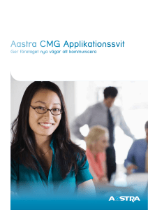 Aastra CMG Applikationssvit