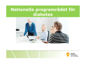 Vårdprogram Diabetes för äldre
