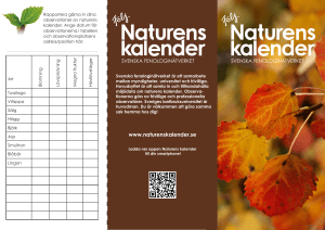 www.naturenskalender.se