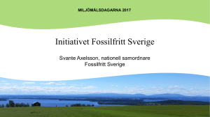 Initiativet Fossilfritt Sverige
