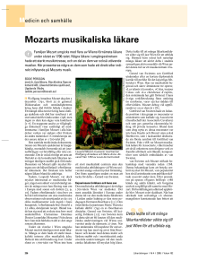 Mozarts musikaliska läkare