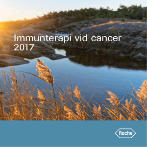 Immunterapi vid cancer 2017