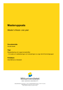Masteruppsats - Semantic Scholar