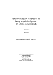 Svensk sammanfattning Erik Norrman rapport 2012 02 15_webb