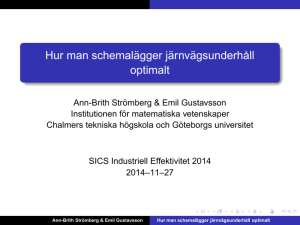 Ann-Brith Strömberg och Emil Gustavssons presentation