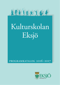 Programkatalog Kulturskolan Eksjö