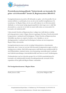 2016-05-12 Prot. ant. Gräns och Id-kontroller