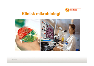 Klinisk mikrobiologi - Landstinget Sörmland