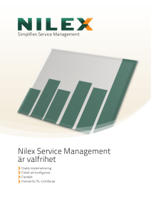 Nilex Service Management är valfrihet