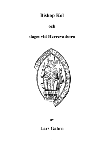 Biskop Kol och slaget vid Herrevadsbro