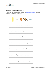 Ta reda på-frågor (skolår 4-6)