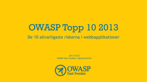 OWASP Topp 10 2013