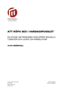 att köpa sex i vardagspusslet