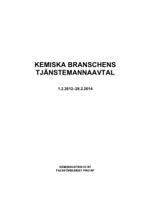 Kemiska branschens_tjänstemannaavtal2012-2014