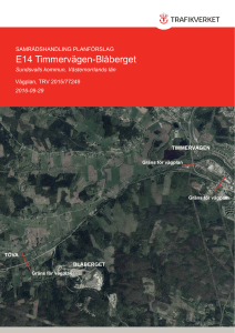 E14 Timmervägen-Blåberget