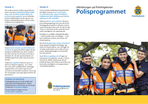 Polisprogrammet - Polishögskolan