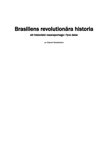 Brasiliens revolutionära historia