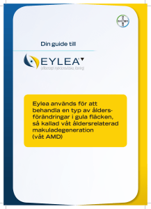Eylea används för att behandla en typ av ålders