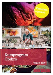 Kursprogram Örebro - Sensus studieförbund