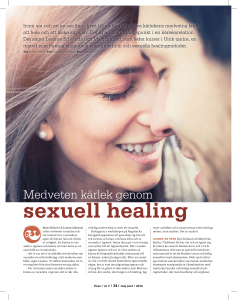Medveten kärlek genom sexuell healing