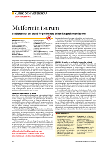 Metformin i serum