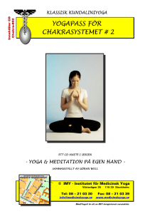 yogapass för chakrasystemet # 2