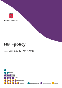 HBT-policy - Kumla kommun