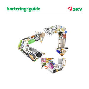 Sorteringsguide - SRV återvinning AB