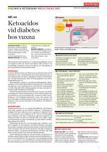Ketoacidos vid diabetes hos vuxna