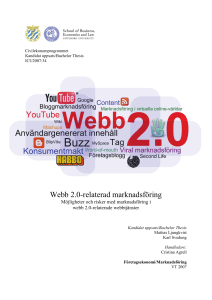 Webb 2.0-relaterad marknadsföring