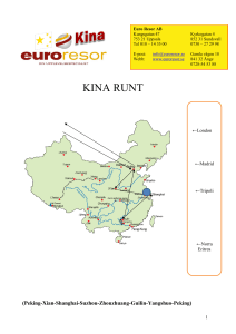 KINA RUNT - Euroresor