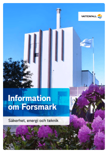 Information om Forsmark