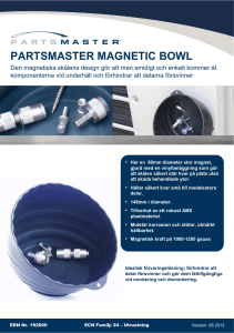 PARTSMASTER MAGNETIC BOWL